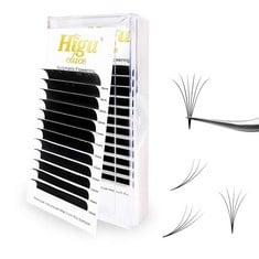 QUANTITY OF RAPID VOLUME EYELASH EXTENSION 0.07 D CURL 8-15MM MIXED EASY FAN RAPID BLOOMING LASHES 3D 4D 5D 6D 10D 20D MEGA VOLUME EYELASH EXTENSION?0.07 D MIX 8-15MM? - TOTAL RRP £390: LOCATION - RA