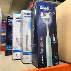 QUANTITY OF HEALTH & BEAUTY ITEMS TO INCLUDE ORAL B PRO SERIES 1 ELECTRIC TOOTHBRUSH : LOCATION - A RACK