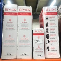 QUANTITY OF HEALTH & BEAUTY ITEMS TO INCLUDE REVLON ONE-STEP STYLE BOOSTER - ROUND BRUSH DRYER & STYLER, ROUND BRUSH- 38 MM (THERMAL BRISTLES, CERAMIC-COATED BARREL, IONIC + CERAMIC TECHNOLOGY) RVDR5