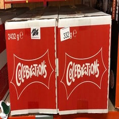 4 X 2432G BOXES OF CELEBRATION CHOCOLATES - 3/11/2024: LOCATION - C RACK