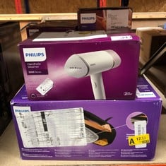 QUANTITY OF KITCHEN & APPLIANCES ITEMS TO INCLUDE PHILIPS HANDHELD STEAMER 3000 SERIES, COMPACT AND FOLDABLE, READY TO USE IN ˜30 SECONDS, NO IRONING BOARD NEEDED, 1000W, UP TO 20G/MIN, STH3020/16, W