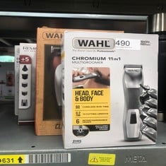 QUANTITY OF HEALTH & BEAUTY ITEMS TO INCLUDE WAHL CHROMIUM 11-IN-1 MULTIGROOMER, EYEBROW CUTTING ABILITY, BODY TRIMMERS, MEN’S BEARD TRIMMER, STUBBLE TRIMMING, BODY SHAVING, FACE GROOMING, FULLY WASH