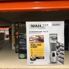 QUANTITY OF HEALTH & BEAUTY ITEMS TO INCLUDE WAHL CHROMIUM 11-IN-1 MULTIGROOMER, EYEBROW CUTTING ABILITY, BODY TRIMMERS, MEN’S BEARD TRIMMER, STUBBLE TRIMMING, BODY SHAVING, FACE GROOMING, FULLY WASH