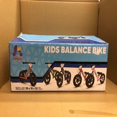 KRIDDO KIDS BALANCE BIKE 33 X 15 X 22 INCH : LOCATION - A RACK