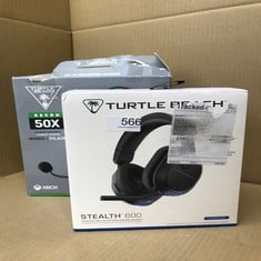 QUANTITY OF TECH & GAMING ITEMS TO INCLUDE TURTLE BEACH RECON 50X GAMING HEADSET FOR XBOX SERIES X|S, XBOX ONE, PS5, PS4, NINTENDO SWITCH, & PC: LOCATION - D RACK