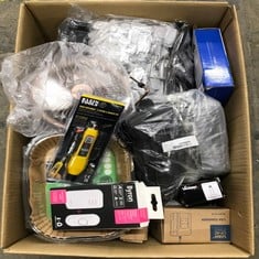 QUANTITY OF ITEMS TO INCLUDE KLEIN TOOLS COAX TESTER TRACER MAPPER WITH REMOTE KIT, TEST UP TO 4 LOCATIONS, EXPLORER 2 KLEIN TOOLS VDV512-101, YELLOW: LOCATION - D RACK