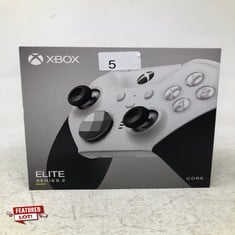 XBOX ELITE BLUETOOTH WIRELESS CONTROLLER SERIES 2 - CORE EDITION (WHITE) FOR PC, XBOX SERIES X|S, XBOX ONE, WINDOWS 10, MOBILE.: LOCATION - A RACK