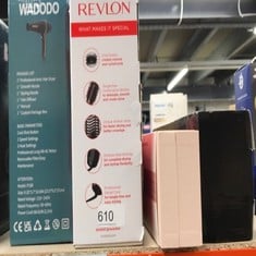 QUANTITY OF HEALTH & BEAUTY ITEMS TO INCLUDE REVLON ONE-STEP HAIR DRYER AND VOLUMISER FOR MID TO LONG HAIR (ONE-STEP, 2-IN-1 STYLING TOOL, IONIC AND CERAMIC TECHNOLOGY, UNIQUE OVAL DESIGN) RVDR5222: