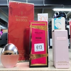 QUANTITY OF HEALTH & BEAUTY ITEMS TO INCLUDE REVOLUTION BEAUTY LONDON WOMEN'S EAU DE TOILETTE PERFUME, ALL-DAY SCENT, PASSION, 100 ML: LOCATION - D RACK