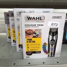 QUANTITY OF HEALTH & BEAUTY ITEMS TO INCLUDE WAHL COLOUR TRIM BEARD TRIMMER: LOCATION - BACK RACK