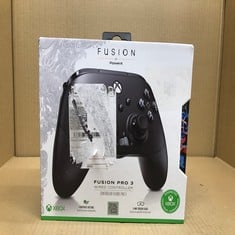 POWERA FUSION PRO 3 WIRED CONTROLLER FOR XBOX SERIES X|S - BLACK, GAMEPAD, PRO GAMING CONTROLLER, MAPPABLE BUTTONS, PREMIUM FEATURES, WORKS WITH XBOX ONE AND WINDOWS 10/11, OFFICIAL.: LOCATION - F RA