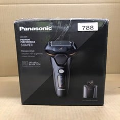 PANASONIC ES-LV97 5-BLADE WET & DRY ELECTRIC SHAVER FOR MEN, RECHARGEABLE, RESPONSIVE BEARD SENSOR, MULTI-FLEX 16D HEAD, AUTO CLEANING, CHARGING STAND, GIFT FOR MEN (2 PIN UK PLUG).: LOCATION - F RAC