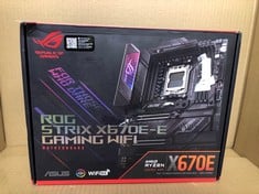 ROG STRIX X670E-E GAMING WIFI MOTHERBOARD: LOCATION - B RACK