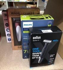 QUANTITY OF HEALTH & BEAUTY ITEMS TO INCLUDE BRAUN SERIES XT5 ONEBLADE HYBRID BEARD & STUBBLE TRIMMER, ELECTRIC SHAVER FOR MEN, BODY GROOMER FOR MANSCAPING WITH TRAVEL POUCH, GIFTS FOR MEN, XT5200, B