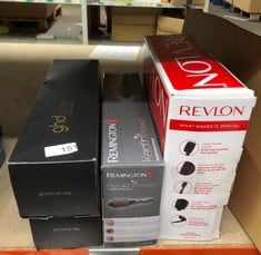 QUANTITY OF HEALTH & BEAUTY ITEMS TO INCLUDE REVLON HAIR TOOLS PRO COLLECTION SALON ONE STEP HAIR DRYER AND STYLER, BLACK (PACKAGING MAY VARY): LOCATION - B RACK