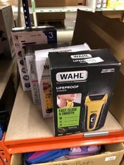 QUANTITY OF HEALTH & BEAUTY ITEMS TO INCLUDE WAHL LIFEPROOF FOIL SHAVER, MEN’S SHAVER, ELECTRIC SHAVERS FOR MEN, BEARD SHAVING, FACE SHAVER, FLEX FOIL, PRECISION TRIMMER, WATERPROOF, EASY CLEAN, TRAV