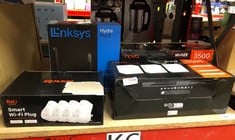 QUANTITY OF TECH ITEMS TO INCLUDE LINKSYS HYDRA PRO 6 DUAL-BAND MESH ROUTER: LOCATION - C RACK