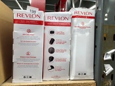 QUANTITY OF HEALTH & BEAUTY ITEMS TO INCLUDE REVLON ONE-STEP HAIR DRYER AND VOLUMISER - NEW MINT EDITION (ONE-STEP, 2-IN-1 STYLING TOOL, IONIC AND CERAMIC TECHNOLOGY, UNIQUE OVAL DESIGN, FOR MID TO L