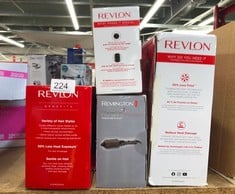 QUANTITY OF HEALTH & BEAUTY ITEMS TO INCLUDE REVLON ONE-STEP BLOW-DRY MULTI STYLER - 3 IN 1 TOOL - DRY, CURL AND VOLUMISE WITH THE 3 INTERCHANGEABLE ATTACHMENTS (DETACHABLE HEAD, CURLER, DRYER, STYLE