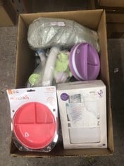 QUANTITY OF BABY AND TODDLER ITEMS TO INCLUDE SNUZ CLOUD 3 IN 1 BABY SLEEP AID: LOCATION - D RACK