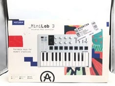 ARTURIA MINILAB 3 UNIVERSAL MIDI CONTROLLER: LOCATION - TOP 50 RACK