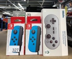 QUANTITY OF  ITEMS TO INCLUDE JOY-CON LEFT (NEON BLUE) (NINTENDO SWITCH): LOCATION - D RACK