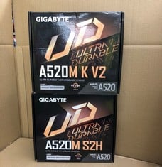 GIGABYTE A520M S2H MOTHERBOARD - SUPPORTS AMD RYZEN 5000 SERIES AM4 CPUS, 4+3 PHASES PURE DIGITAL VRM, UP TO 5100 MHZ DDR4 (OC), PCIE 3.0 X4 M.2, GBE LAN, USB 3.2 GEN 1: LOCATION - D RACK