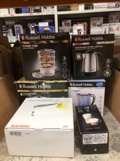 QUANTITY OF KITCHEN & APPLIANCES ITEMS TO INCLUDE NESPRESSO AEROCCINO 3 MILK FROTHER BLACK - COMPLETE STANDALONE UNIT: LOCATION - E RACK