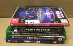 QUANTITY OF TECH & GAMING ITEMS TO INCLUDE SEGA MEGA DRIVE CLASSICS (NINTENDO SWITCH): LOCATION - E RACK