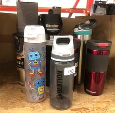 QUANTITY OF SPORTS & EXERCISE ITEMS TO INCLUDE CONTIGO BYRON SNAPSEAL TRAVEL MUG, STAINLESS STEEL THERMAL , VACUUM FLASK, LEAK PROOF TUMBLER, COFFEE MUG WITH BPA FREE EASY-CLEAN LID, 470 ML, VIVACIOU