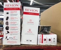 QUANTITY OF HEALTH & BEAUTY ITEMS TO INCLUDE REVLON ONE-STEP HAIR DRYER AND VOLUMISER MID TO SHORT HAIR (ONE-STEP, 2-IN-1 STYLING TOOL, IONIC AND CERAMIC TECHNOLOGY, SMALLER OVAL DESIGN, MULTIPLE HEA