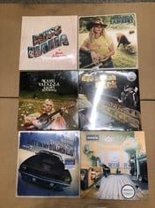 QUANTITY OF TV & AUDIO ITEMS TO INCLUDE POSTCARDS FROM TEXAS [VINYL]: LOCATION - G RACK