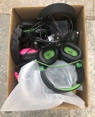 QUANTITY OF TECH ITEMS TO INCLUDE TURTLE BEACH HEADSET: LOCATION - G RACK