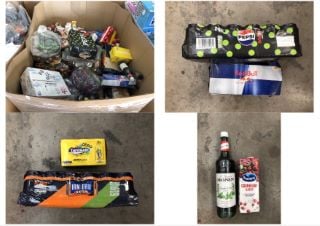 1 X PALLET OF ASSORTED FOOD AND DRINKS TO INCLUDE COCA COLA CAFFEINE FREE 330ML CANS SOME ITEMS MAY BE PAST BBD: LOCATION - MIDDLE FLOOR(COLLECTION OR OPTIONAL DELIVERY AVAILABLE)