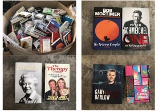 1 X PALLET OF ASSORTED BOOKS TO INCLUDE GARY BARLOW A DIFFERENT STAGE: LOCATION - MIDDLE FLOOR(COLLECTION OR OPTIONAL DELIVERY AVAILABLE)