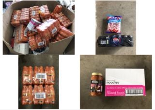 1 X PALLET OF FOOD AND DRINKS TO INCLUDE LUCOZADE ORANGE MULTIPACKS SOME ITEMS MAY BE PAST BBD: LOCATION - MIDDLE FLOOR(COLLECTION OR OPTIONAL DELIVERY AVAILABLE)