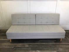 JOHN LEWIS ANYDAY QUILTED LARGE 3 SEATER SOFA RRP £599: LOCATION - MIDDLE FLOOR(COLLECTION OR OPTIONAL DELIVERY AVAILABLE)