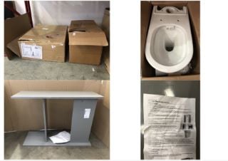 600 STANDARD FULL HEIGHT TOILET UNIT & VITRA WHITE CERAMIC TOILET: LOCATION - LEFT RACKS(COLLECTION OR OPTIONAL DELIVERY AVAILABLE)