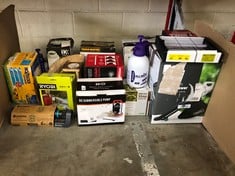 QUANTITY OF ASSORTED GARDEN ITEMS TO INCLUDE KEPLIN BLOWER: LOCATION - LEFT RACKS(COLLECTION OR OPTIONAL DELIVERY AVAILABLE)