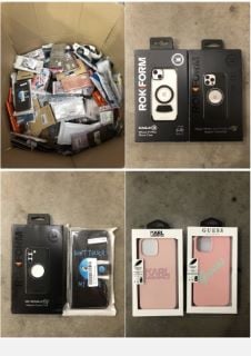 QUANTITY OF ASSORTED PHONE CASES TO INCLUDE SAMSUNG S22 ULTRA: LOCATION - LEFT RACKS(COLLECTION OR OPTIONAL DELIVERY AVAILABLE)