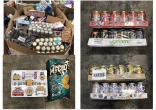 1 X PALLET OF FOOD & DRINKS TO INCLUDE TIZER 330ML CANS MULTIPACK SOME ITEMS MAY BE PAST BBD: LOCATION - REAR FLOOR(COLLECTION OR OPTIONAL DELIVERY AVAILABLE)