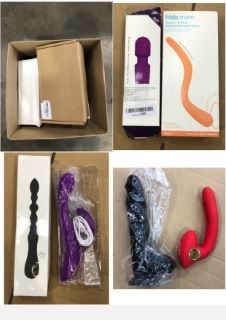 QUANTITY OF ASSORTED SEX TOYS TO INCLUDE FEMALE MASSAGER ID MAY BE REQUIRED - COLLECTION ONLY - LOCATION RIGHT RACK