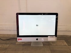 APPLE IMAC 2011 1TB HDD PC INTEL CORE I5-2500S 16GB RAM 21.5" SCREEN - COLLECTION ONLY - COLLECTION ONLY - LOCATION RIGHT RACK