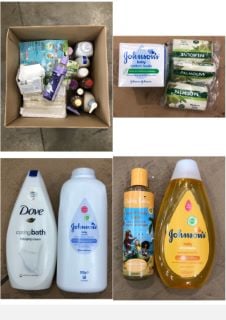 QUANTITY OF ASSORTED BEAUTY ITEMS TO INCLUDE JOHNSONS BABY SHAMPOO - COLLECTION ONLY - LOCATION RIGHT RACK