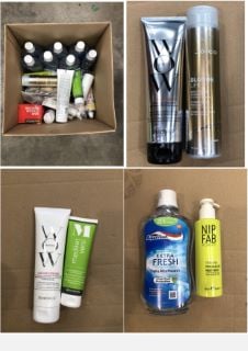 QUANTITY OF ASSORTED BEAUTY ITEMS TO INCLUDE WOW COLOUR SECURITY CONDITIONER - COLLECTION ONLY - LOCATION RIGHT RACK