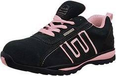 6 X GROUNDWORK GR86, UNISEX ADULTS' SAFETY TRAINERS, BLACK/PINK, 6 UK (40 EU) - TOTAL RRP £125: LOCATION - B RACK