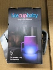 11 X LITECUPBABY SIPPY + NIGHT LIGHT: LOCATION - C RACK