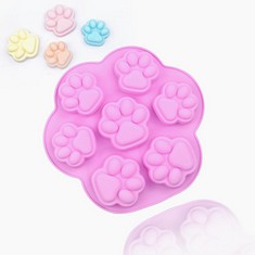 QUANTITY OF ITEMS TO INCLUDE  TTOA - 7 CAVITIES PAW SILICONE CAKE MOULD| MUFFIN MOULD | CHOCOLATE MOULD | WAX MELT | CAKE DECORATION - TOTAL RRP £189: LOCATION - C RACK