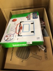 QUANTITY OF ASSORTED ITEMS TO INCLUDE KIDS BASKETBALL HOOP: LOCATION - D RACK