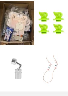 QUANTITY OF ASSORTED ITEMS TO INCLUDE FFANGBOX,2 PCS COAT HOOKS NO PUNCHING WALL HOOKS CREATIVE BUNNY SELF ADHESIVE HOOKS FOR BATHROOM KITCHEN AND DORMITORY: LOCATION - A RACK